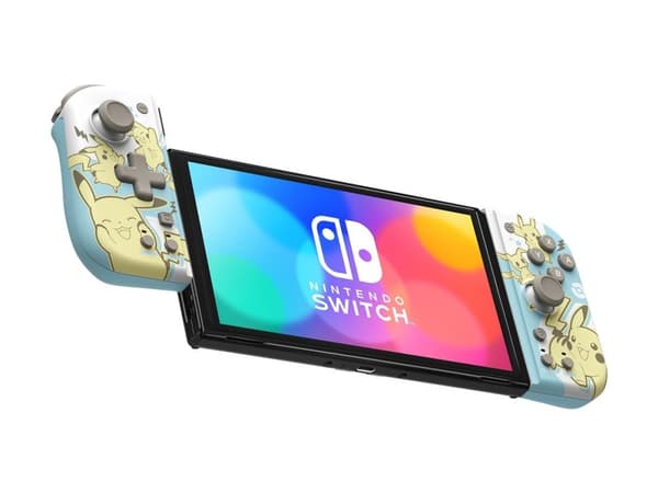 HORI Split Pad Compact - Spelkontroll - Pikachu & Mimikyu - för Nintendo Switch, Nintendo Switch OLED