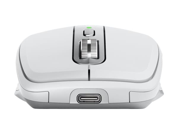 Logitech Master Series MX Anywhere 3S for Mac - Mus - 6 knapper - trådløs - Bluetooth - blekgrå