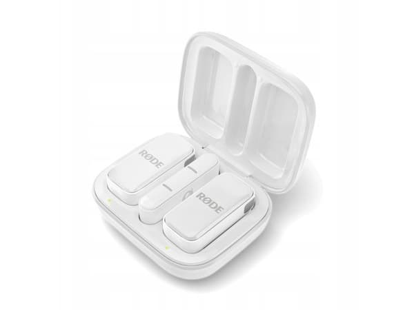 Rode Wireless Micro Lightning trådlöst mikrofonsystem, vit