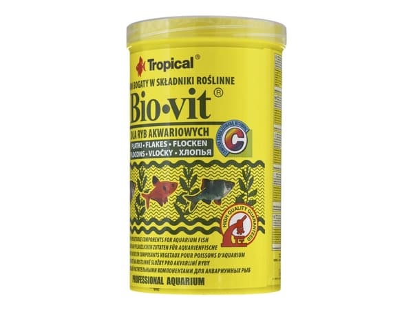 Tropical Bio-Vit växtfoder till fisk 1000 ml/200 g