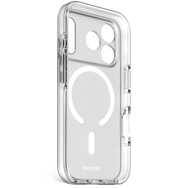 Decoded D26IPO17PBCT2FE, Mobilskal, Apple, iPhone 17 Pro, 16 cm (6.3"), Vit