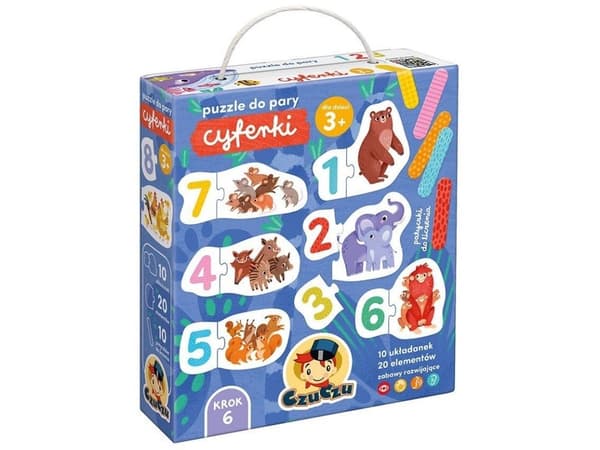 CzuCzu Parittaiset palapelit Numerot 20 elementtiä