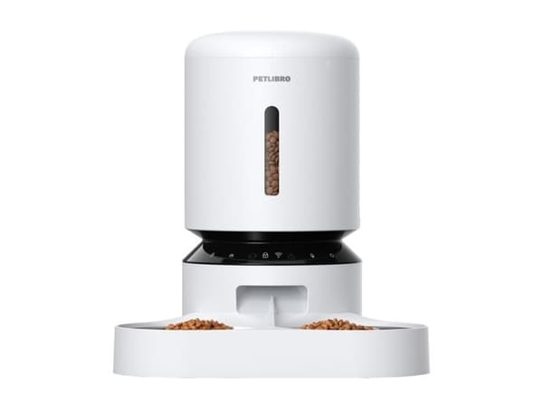 Petlibro Foderautomat med dubbla skålar (vit) Granary 5L WiFi
