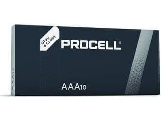 Procell Alkaline batteri 1,5 V, AAA/LR03, 10 stk.