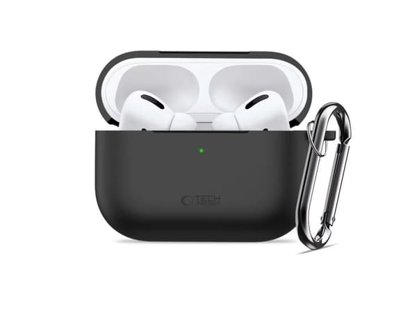 Tech-Protect Silicone Hook Case for AirPods Pro 3 - Black