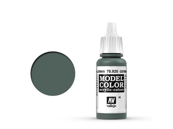 Vallejo 70.920, 17 ml, Grön, Matt, Flaska