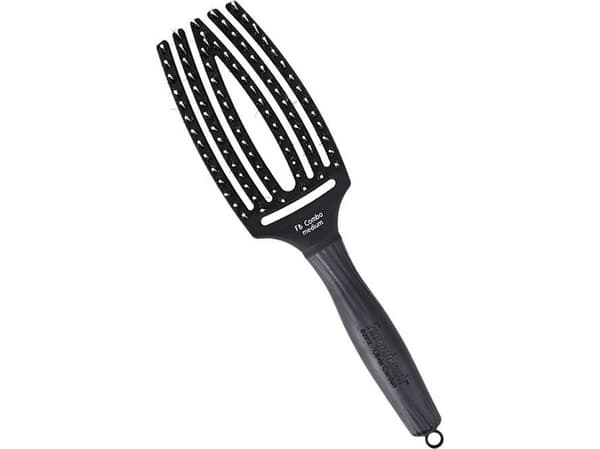 Olivia Garden Fingerbrush Combo Medium Black