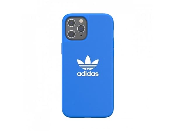 Adidas 42223, Mobilskal, Apple, iPhone 12 Pro Max, 17 cm (6.7"), Blå, Vit