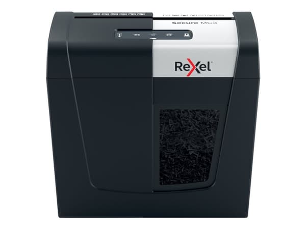 Rexel Secure MC3 - Makulator - mikrokutt - 2 x 15 mm - P-5