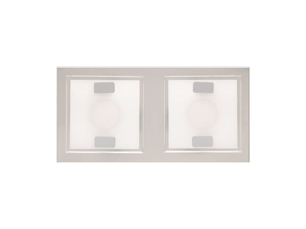 EGLO VICARO LOFT 2x180LM krom