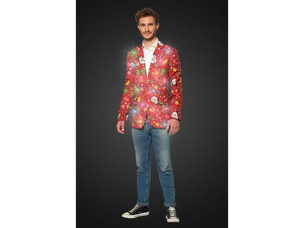 Suitmeister Red Icons blazer