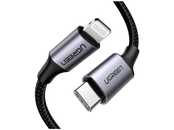 Ugreen - Lightning-kabel - Lightning hane till USB-C hane - 1 m - MFI-certifierad