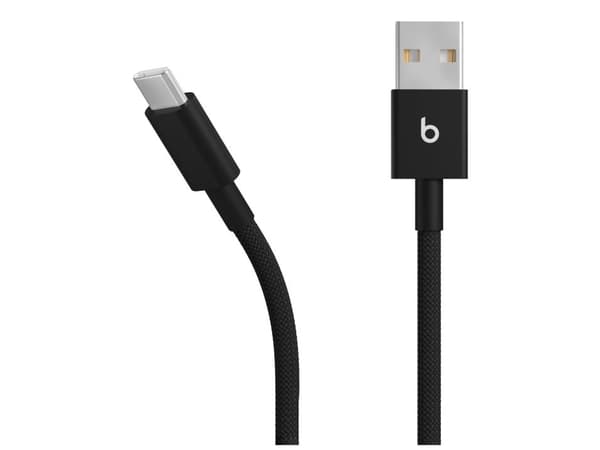 Apple Beats, 1,5 m, USB A, USB C, USB 2.0, musta