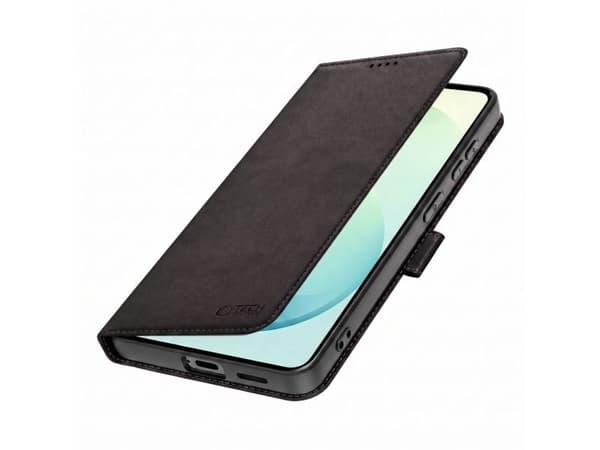 Tech-Protect Wallet Case for Samsung Galaxy S26 FE - Black