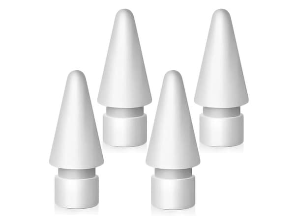 Tech-Protect stylus-tupper 4-pk Apple Pencil White