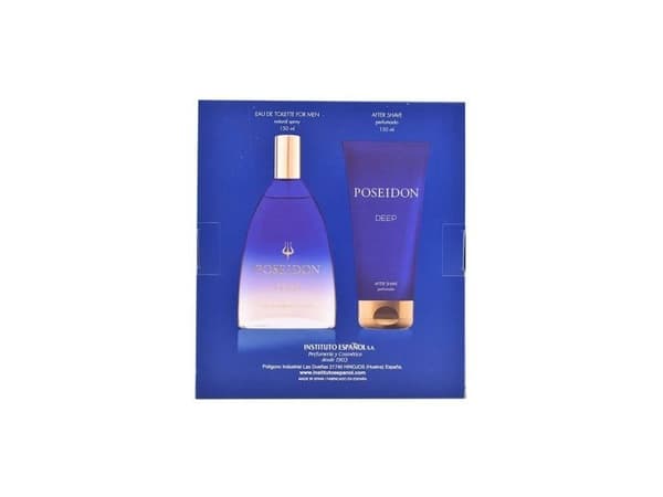 Instituto Espaol Poseidon Deep Eau De Toilette Spray 150ml Set