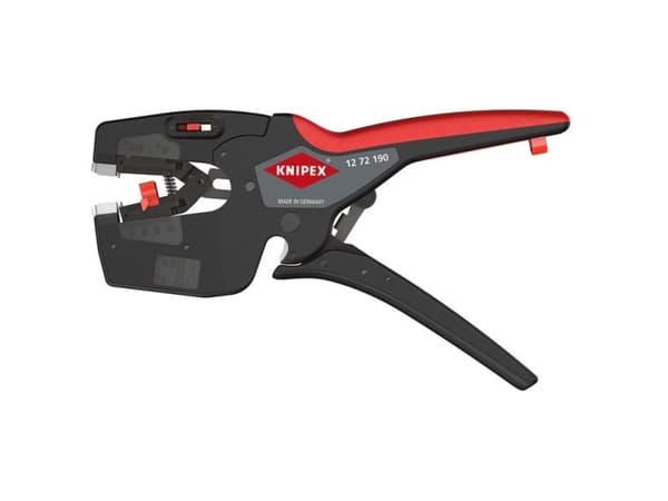 Knipex 12 72 190, 170 g, Sort, Rød