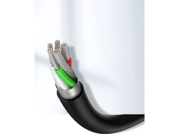 USB-kaapeli Ugreen USB-A - USB-C 3 m musta (54452)