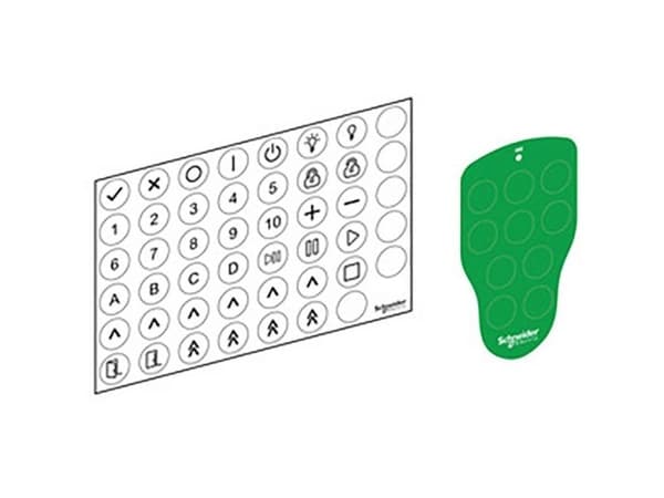 Label kit til sender med 40 ikoner, ZARC620