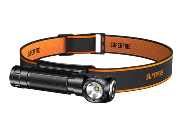 Superfire pannlampa TH04-S 1000 lm USB-C