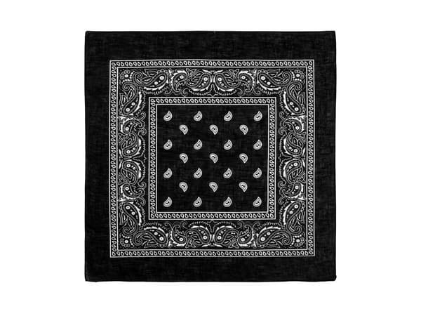 Svart bandana