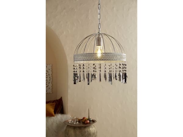 EGLO STEELEVILLE pendellampe E27 Ø380 sort/antik