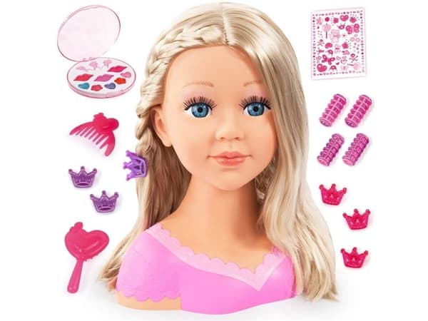 Charlene docka – styling head set