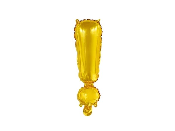 Folieballon Guld ! 41 cm