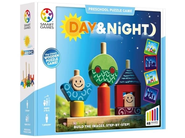 SmartGames Day & Night, 3 År, Multifärg