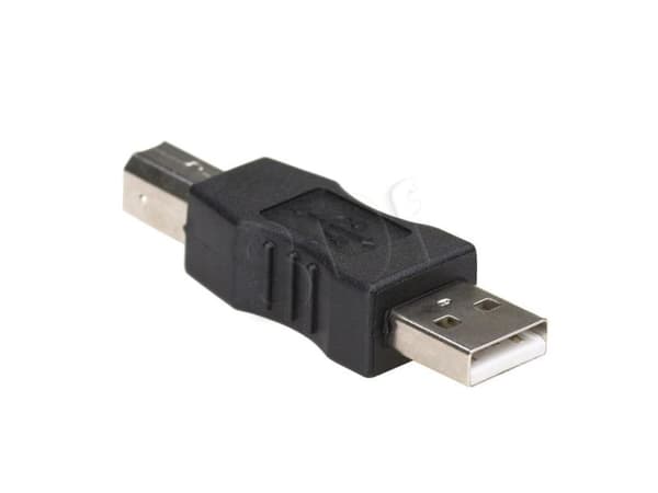 Akyga - USB-adapter - USB (hane) till USB typ B (hane) - svart