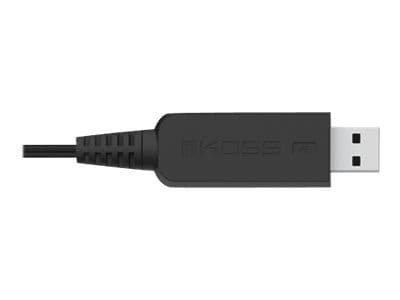 Koss CS200 USB - Hodesett - on-ear - kablet - USB