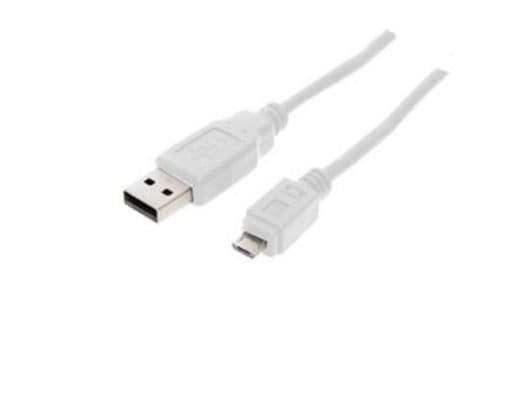shiverpeaks BS77185-W, 5 m, USB A, Micro-USB B, USB 2.0, 0,48 Gbit/s, Hvit