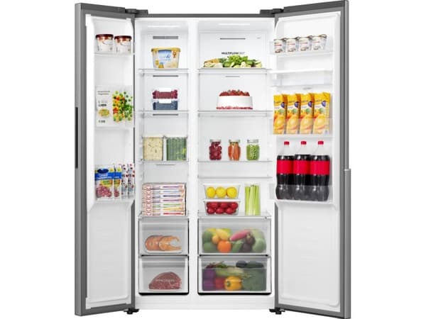 Gorenje NRS917E41XWD side-by-side, sølv