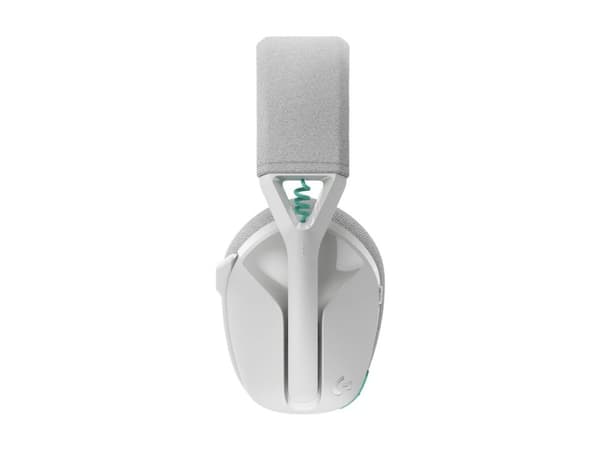 Logitech G G321 - Headset - fullstorlek - Bluetooth / LIGHTSPEED - trådlös - USB-A via Bluetooth-adapter - vit