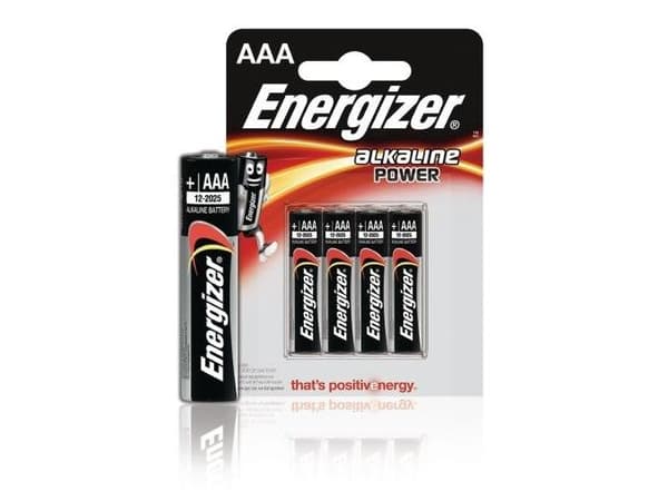 Energizer Alkaline Power - Batteri 4 x AAA - Alkalisk