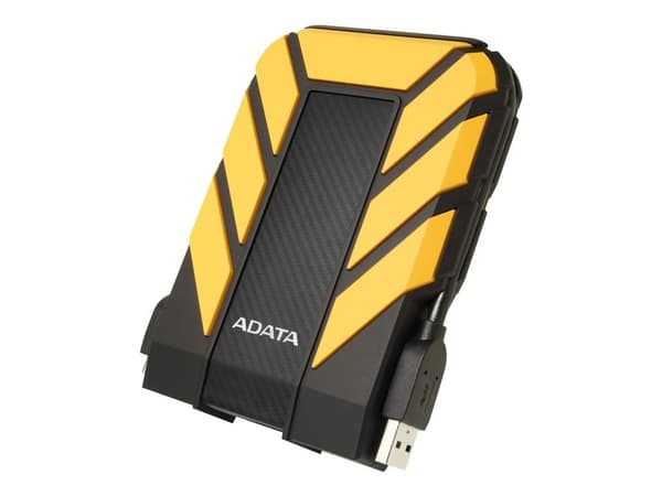 ADATA HD710P - Harddisk - 2 TB - ekstern (bærbar) - 2.5" - USB 3.1 - gul