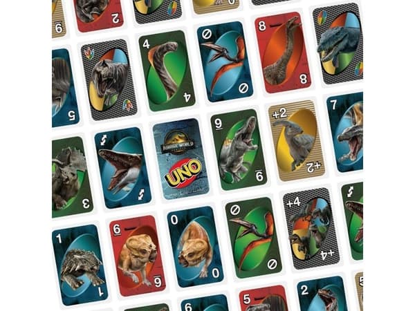UNO Jurassic World Rebirth