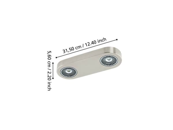 EGLO MONTALE LOFT 2X510LM BS