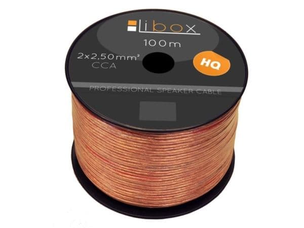 Högtalarkabel Libox 2x2,50