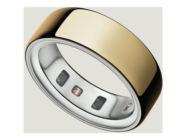 Oura Ring 4 smart ring, gull, størrelse 8
