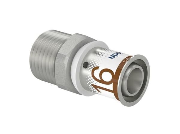 Uponor S-Press PLUS presskopplingsmuff/ nipple 16 mm x 12"