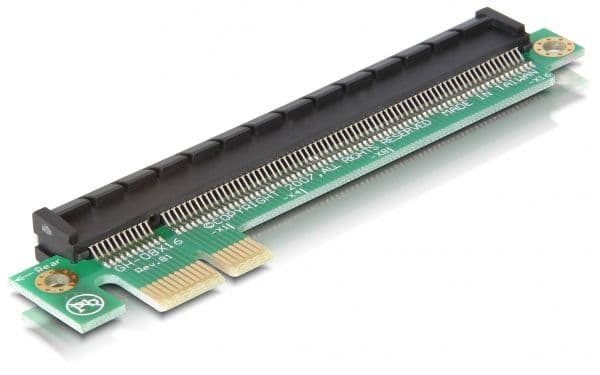 Delock Riser Card PCI Express x1 > x16 - Stigekort