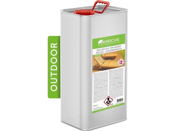 Nordicare Träolja för Utomhusbruk - 5000 ml