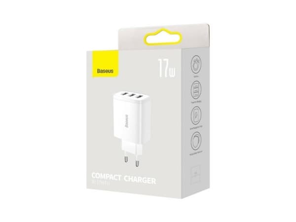 Baseus CCXJ020102, Innendørs, AC, 5 V, Hvit