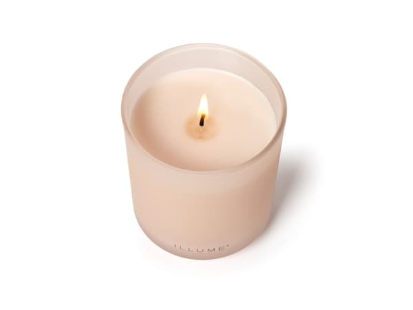 ILLUME kokosmjölk mango box glas doftljus, rosa