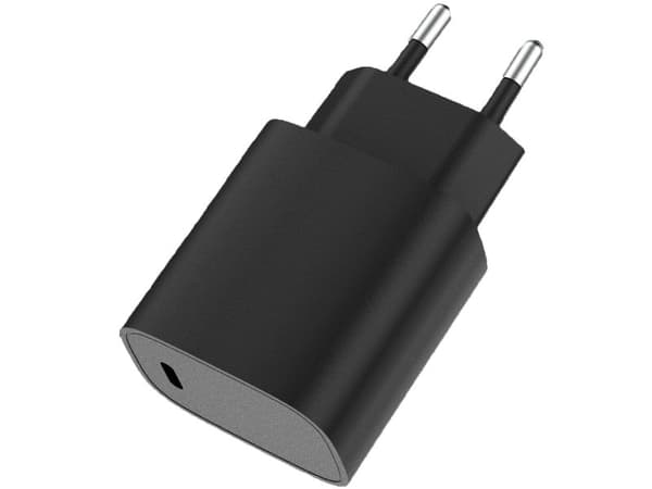 DORO - Strømadapter - 20 watt (24 pin USB-C) - svart