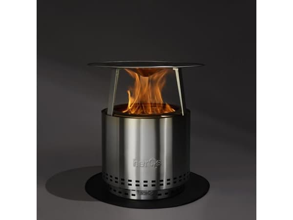 herQs Blaze Heater - rustfritt stål