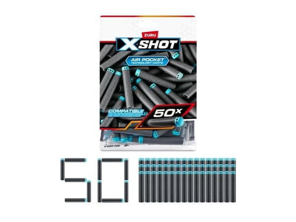 XSHOT Excel 36588 leksakspistoler 50 st