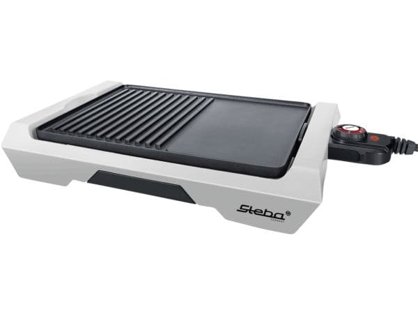Steba VG 50 Grill Bordplade Elektrisk Sort, Grå 2000 W
