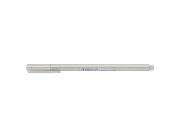 Tekstmarker, Staedtler Triplus, 362 1-4MM, Kugle, grå - (10 stk.)